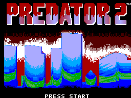 Predator 2 (Europe) Title Screen